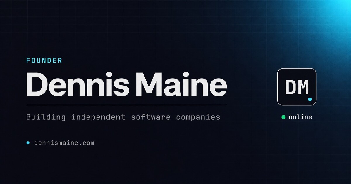 Dennis Maine — Founder
